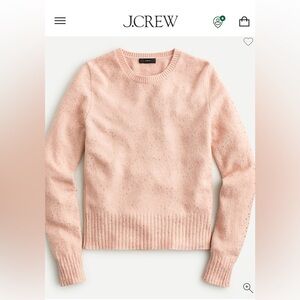 JCrew Women's GEMSTONE SWEATER IN SUPERSOFT YARN sweater in size M